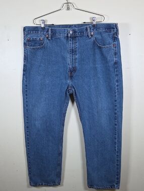 Levi's 505 Men's Jeans Straight Leg Classic Style size 44 x 30 (Actual 42x29
